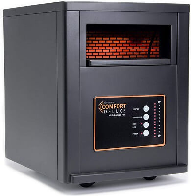 AirNmore Comfort Deluxe with Copper Infrared Heater