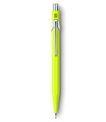 Caran D'ache 844: Mechanical-pencil Metal Fluo Yellow 0.7 mm