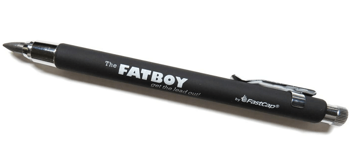 FastCap Fatboy Extreme Carpenter 5.5mm Mechanical Pencil with cap
