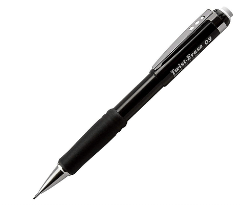 Pentel Twist-Erase III Automatic Pencil, 0.9 mm Mechanical pencil