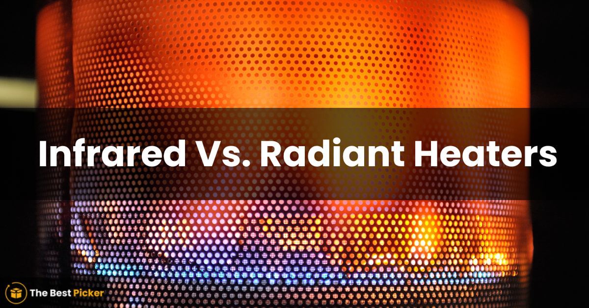 What is the difference between an infrared heater and a radiant heater?