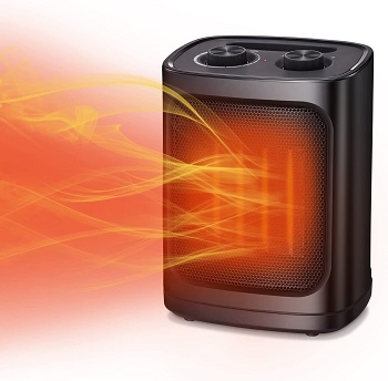 R.W. FLAME Portable Space Heater