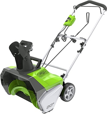 Greenworks 13 Amp 20-Inches Corded Snow Blower
